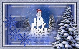 Happy holidays