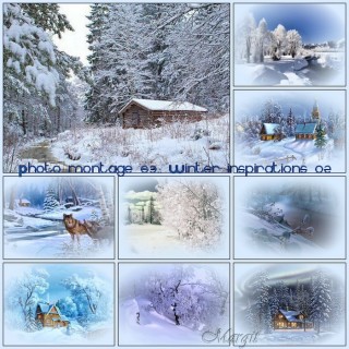 Photo montage 63.. Winter inspirations 02